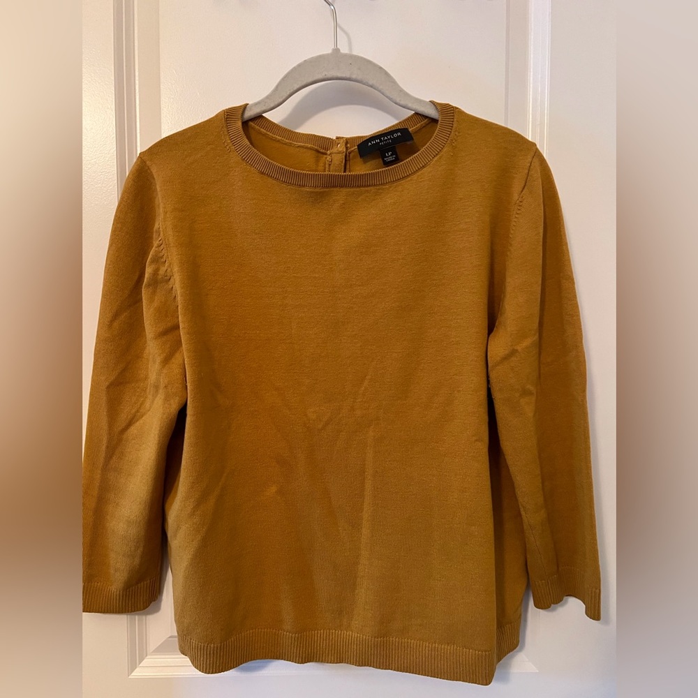Ann Taylor Button-back Sweater